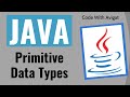 Primitive Data Types | Java Tutorial