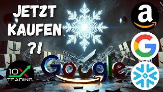 AKTIEN - AMAZON - ALPHABET - SNOWFLAKE -🤑Jetzt kaufen..? - Analyse Prognose - AI KI - Google Chrome