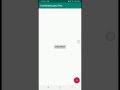 Android SnackBar with CoordinatorLayout (demo)