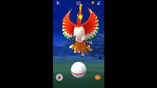 【Pokemon GO】ノーミス投球でホウオウ連続逃走 (Perfect throws Still let HO-Oh escape)