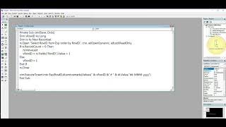 Visual basic 6.0 | NGO Project 'Expenditure form data save in database' | CodeLearning