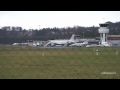 spectacular airbus a320 landing u0026 take off at airport bern belp