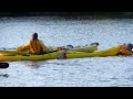 kayak assisted rescue easier way to get back in boat