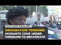 Migrants in South Africa face pressure to leave as immigration tensions rise
