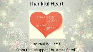 Thankful Heart w/Lyrics from \