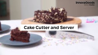 InnovaGoods Kitchen Foodies Cake Slicer and Server