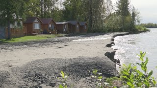 Talkeetna river erodes around 30 feet of land in last week