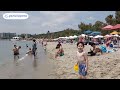 kusadasi beach turkey kustur holiday village beach turkey travel vlog