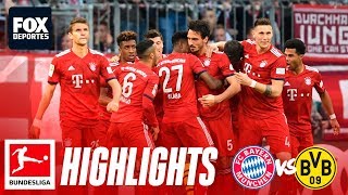 Bayern Munich 5-0 Borussia Dortmund | HIGHLIGHTS | Jornada 28 | Bundesliga