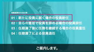 AI-CON登記を利用した、役員変更登記（新任）の方法