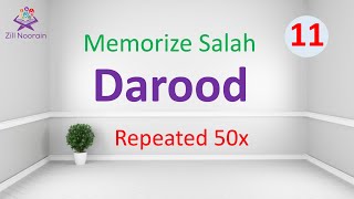 Durood | Repeated 50x | Memorize Salah for Kids 11