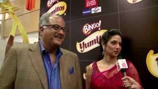 Sridevi & Boney Kapoor at the SIIMA Awards 2013 (Malayalam)