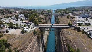 Corinth Canal FullHD drone video