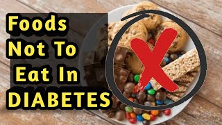 Diabetes Awareness: 10 Foods Not to Consume"❌🚫