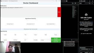 Clinic Management System - Doctor Dashboard (Java AWT) Demo
