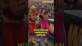 Roman Reigns got angry at Hulk Hogan at WrestleMania #wwe #shorts