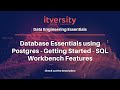 Database Essentials using Postgres - Getting Started - SQL Workbench Features