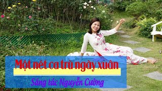 KARAOKE MỘT NÉT CA TRÙ NGÀY XUÂN | Hà Nguyệt studio