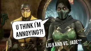 The Two Most "Annoying Characters" Fight It Out (Mortal Kombat 11 Jade Ranked Matches)