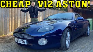 We Bought The Cheapest Aston Martin In The UK! Is A DB7 V12 Vantage A Bargain Supercar or TOO Cheap?