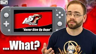 The Persona 5 Nintendo Switch Situation Is Getting Weird