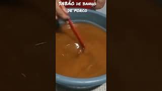 sabão de banha de porco #sabaocaseiro #deixaolike #artesanal #sabao