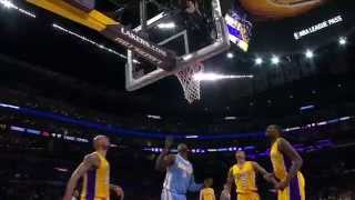 Ty Lawson Scores 32, Dishes 16 to Lead Nuggets Past Lakers