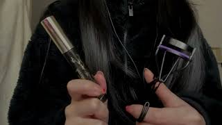 【ASMR】マスカラを塗ってあげる（ビューラーとマスカラの音）Applying Mascara On Your Lashes /Eyelash Curler Sounds