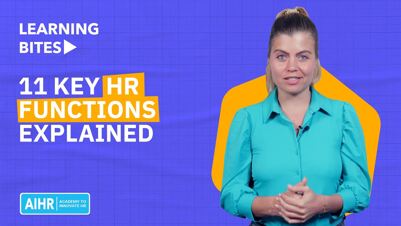 11 Key Hr Functions Explained Youtube