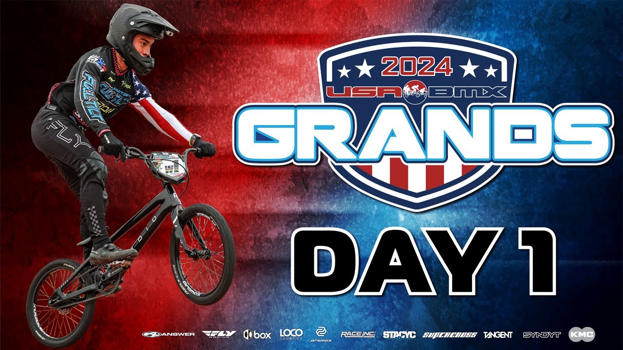 2024 Usa Bmx Grands Day 1 Youtube