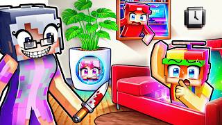 I Built a Secret Base to Hide from Daisy's Mom!