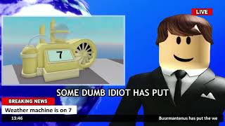 ROBLOX Natural Disaster Survival Funny Moments But Only News Clips (By @Buur)