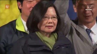 Tsai wins Taiwan's presidential election