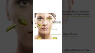 Reduce Anti-Ageing | Dark Circles | Wrinkles | With Roller Face Massager | For Women \u0026 Men |#shorts