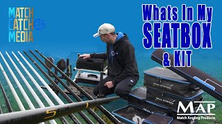 What's in my Seatbox?  MAP - | Match Fishing | Match Catch Media