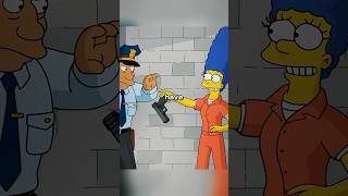 Marge really enjoyed it in prison🚨 #shrots