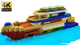DIY - How To Build Amazing Modern Yacht With Magnetic Balls - 100% Satisfaction - Magnet Balls