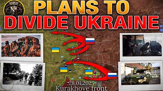 Cold War II❄️ Plans For Dividing Ukraine🌍 Kupiansk Defense Collapse🚨⚔️ Military Summary 2025.01.28 📅