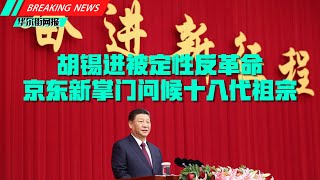 胡锡进被定性反革命：人民的敌人！京东新掌门真实身份是徐向前后代？徐雷怒回应：问候造谣者祖宗十八代；政法委释信号范冰冰等永不变相复出；这是生死！滴滴内部备忘录流出；阿里王某文案落幕：不批准逮捕、停止侦查