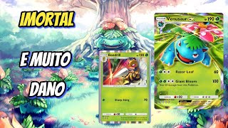 Venusaur EX é Imortal Deck Pokemon TCG Pocket