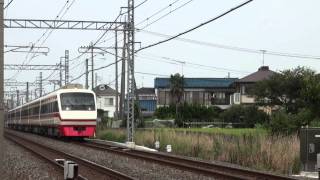 東武200系207F栗車管出場試運転 東武動物公園～和戸通過