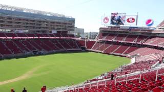 49ers stadium view from my seats section 223