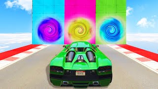 Which Portal Is The RIGHT One?! (GTA 5 Funny Moments)