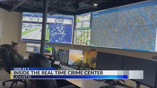 Inside the Lafayette Parish Sheriff's Office real time crime center