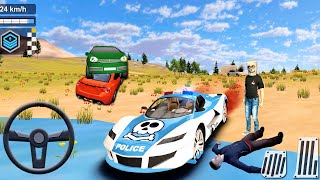 Police Car Driving: Cop Simulator: Offroad Chase - Cars Games Android gameplay