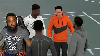 ZION Pulled On Me For A Basketball 2vs2! NBA 2K21 MyCareer Ep 10
