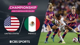 United States vs. Mexico: Extended Highlights | CONCACAF W Championship | CBS Sports Attacking Third