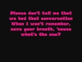 P!nk sober with lyrics