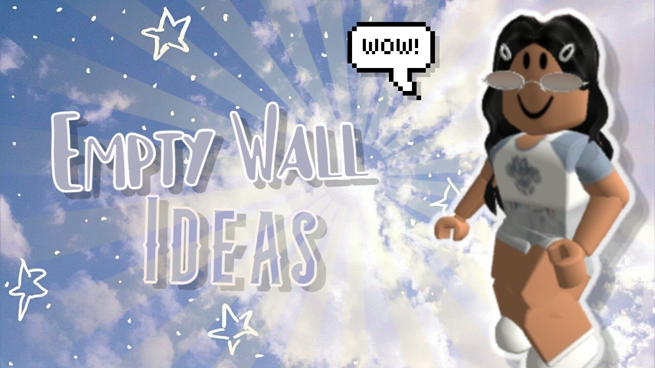 Empty Wall Space Ideas! | Bloxburg | SxnflowerSophii - YouTube