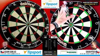 Tipsport Premier League 2020 Adam Gawlas vs David Písek Round 7